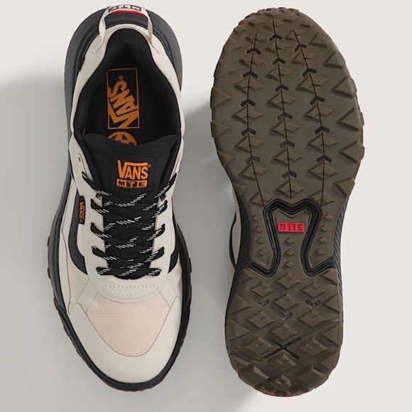 New Vans all-terrain mte crosspath mid shoe oatmeal beige and black - Picture 2 of 7